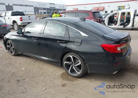 2022 Honda Accord Sport из США, поврежденный, VIN 1HGCV1F3XNA051255